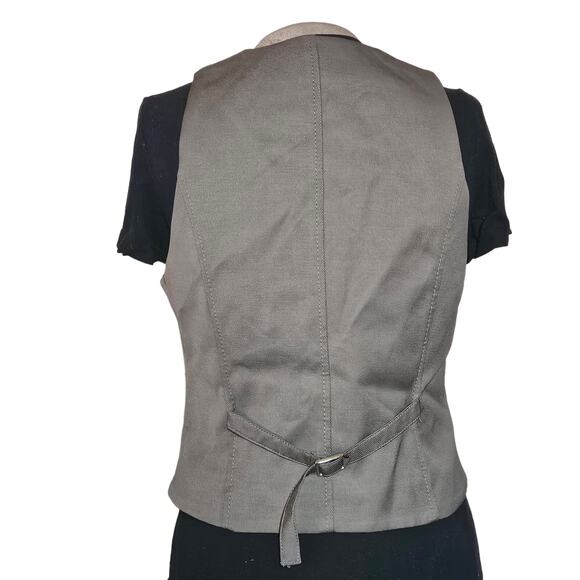 Ipekyol Brown Slim Fit Vest Size 6 - Picture 2 of 4